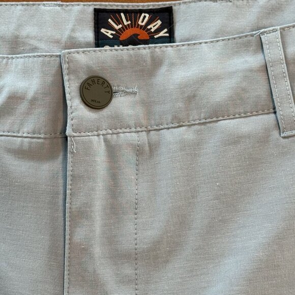 Mens All Day Shorts 35 Light blue Recycled Cotton Blend Casual Wear - Picture 3 of 5